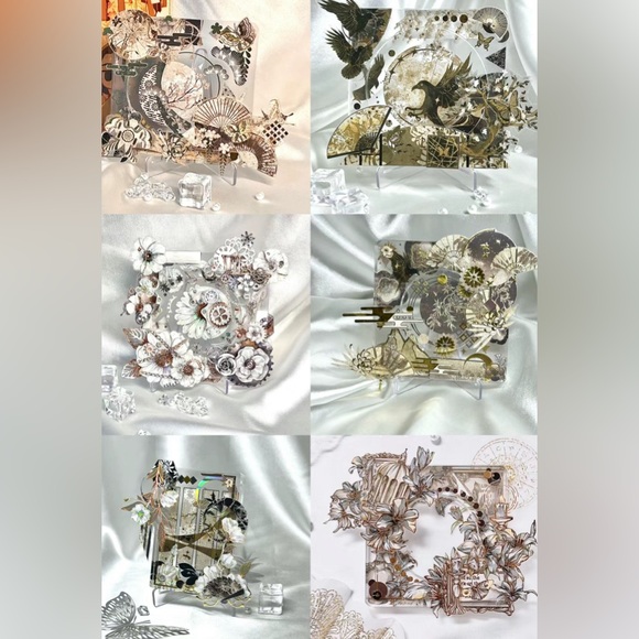 Waterproof PET Tape cute, lovely,Flower, journal sticker, Notebook, hand account - Picture 5 of 9